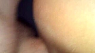 just an amateur couple getting raw with creampie fun