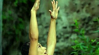 bet you can't handle watching naked milf daniella smith yoga-flex her trimmed pussy