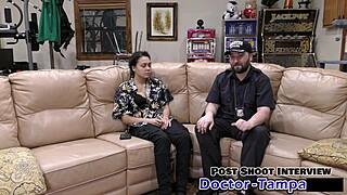 dr tampa gives mara luv university entrance physical backstage pussy spread toys shaved