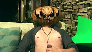 Happy Halloween from Pumpkin King Monster Cock Demanding Tribute!