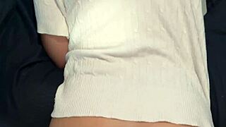 watch this cute 18yo asian teen get pounded doggystyle by huge white cock facial cumshot