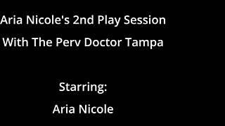 i can't stop spreading for this perv doctor aria nicole toys pussy hospital gloves solo