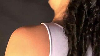 damn that hot latina's pussy takes the big purple dildo deep with loud moans exploding into orgasm xattlalust