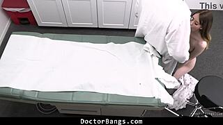 Doctor rams virgin teen patient's tight hole