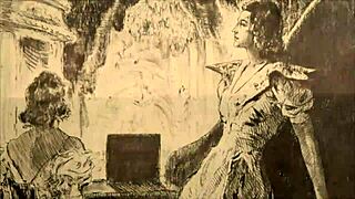 vintage erotic illustrations capture retro passion