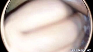 huge dick DESTROYS giant pussy from spy cam view