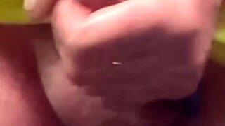 Gazzadomm's Dirty Handjob Orgasm Closeup