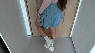 the stunning brunette in handcuffs flees police grabs my huge cock for quick cowgirl ride and deepthroat escape