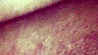 making my fat mommy's big ass squirt all over from wet fingering