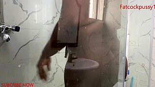 Stepmom's Secret Bath Leads to Big Ass Pounding
