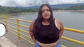 stranger helps abandoned girl and it turns into wild hard sex