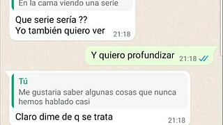 my latina girlfriend shares steamy past ass pounding stories on phone chat