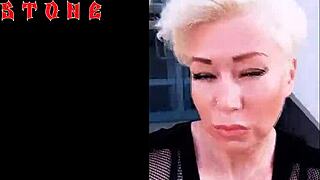 Russian Mature Wife Delivers Intense Blowjob Footjob Handjob Bliss