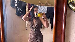 the horny stepmom can't handle her stepdaughter's pussy licking and drools it all in her mouth