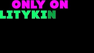 Dude, naughty Kira Noir rides that model cock right in front of classmates filming it all