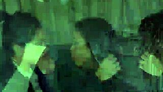 two horny brown sluts lick pussies non stop squirt fist and strap on wild!!