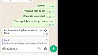 my latina girlfriend shares steamy past ass pounding stories on phone chat