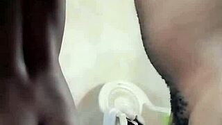 mature ebony couple massages horny stepsis ass then raw doggystyle pussy pounding full clip