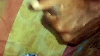 Stepmom gives handjob and deepthroat help in intimate family moment