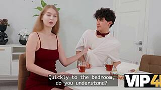 Vip4k. Good hubby watches wife get dominated and fucked by stranger