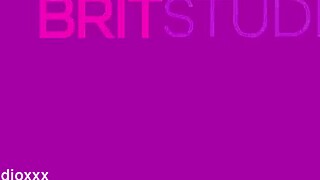 British Blonde Student in Lingerie Smokes While Giving Jerk Off Instructions