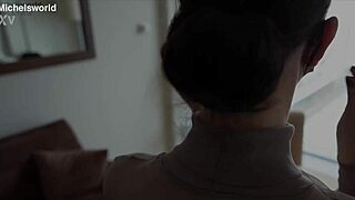 secretary wife goes braless downblouse flashing publicly as slave