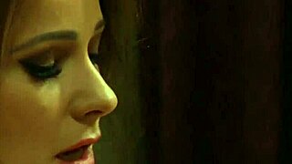naughty lesbian mistress dominates sexy slave with deep kisses, fingering, and mutual pussy licking to intense orgasms