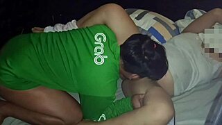foreman bends over and fucks big ass asian wife doggystyle