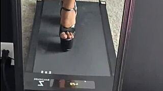 showing off my new pleaser heels in this teaser trailer