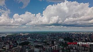 Teacher demonstrates immersive lessons. Class uses real anatomy in school.