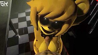 i grind golden fredina's big ass fuck doll in nightclub dancing to creampie facial explosion