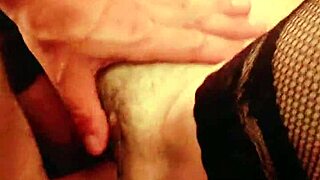 oh damn, hot skinny mature milf sexwife gets assfucked by husband's friends in lingerie stockings!