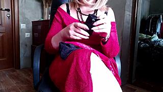 which do you crave more this mature milf's hairy pussy or her huge gorgeous ass?