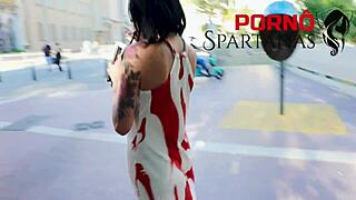 18yo cutie watches moms porn then rides same juicy cock deep cowgirl