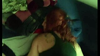 Amateur wife vacuums husband's cock then takes cum in pussy