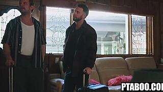 Travel Buddies Rescue Petite Teen With Intense Airbnb Anal Pounding And Blowjobs