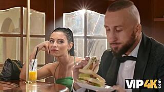 What if VIP4K Anal Fantasy Explodes in Bar with Brunette Babe?