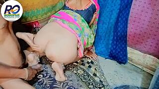 Fuck yes! Desi devar lifts saree bends me over doggy whips skinny shaved pussy!