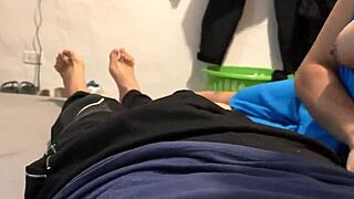 I find my horny stepsis in her room dying to get fucked hard right now