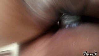 How Deep Does That Huge Cock Stretch Her Dripping Tight Pussy In Homemade Close-Up?
