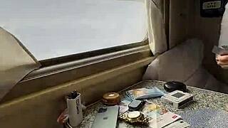 poker game turns hardcore as stepsis rides cock bent over in socks