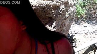 those lesbians scissors session turns into stranger cock pounding