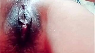 amateur latina milf takes deep doggystyle pounding with creamy finish pov