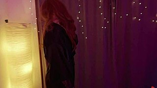 Stepson sneaks dick on stepmom's pussy before her sloppy facial blowjob