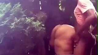 Thick Pastor's Horny Wife Moans Loud Getting Fucked Outside Church