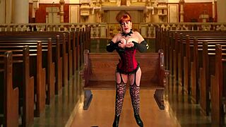 Granny Nun Mary Carmen Takes My Hard Heretical Cock Deep