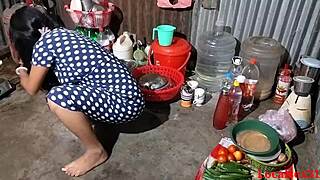 check out this village girl taking best doggystyle pounding ever