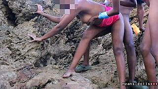 Wet Tight Pussy Beach Sex