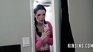 Innocent Teen 18+ Begs DILF Stepdad for Taboo Fuck