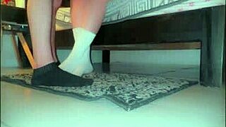 WOW, Petite College Latina Sneaks Neighbor In For Secret Fuck!